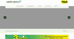Desktop Screenshot of albertocastilla.org